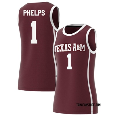Women's Zhuric Phelps Texas A&M Aggies Replica Maroon Basketball Jersey