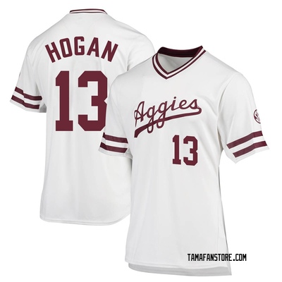 Youth Robert Hogan Texas A&M Aggies Replica Baseball Jersey - White