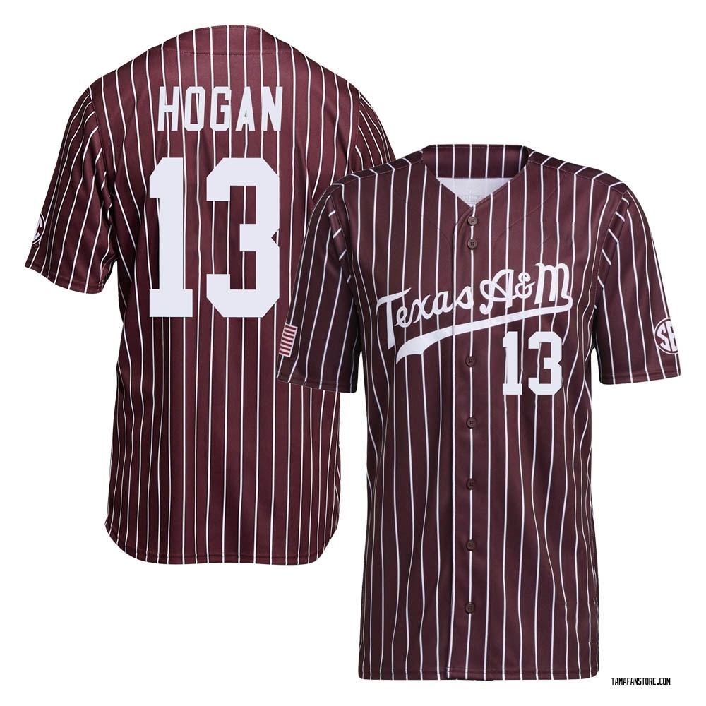 Youth Robert Hogan Texas A&M Aggies Replica Maroon Baseball Jersey